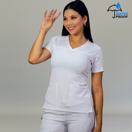 Filipina Mujer 530 Quirúrgica Blanco, Scrubs 530