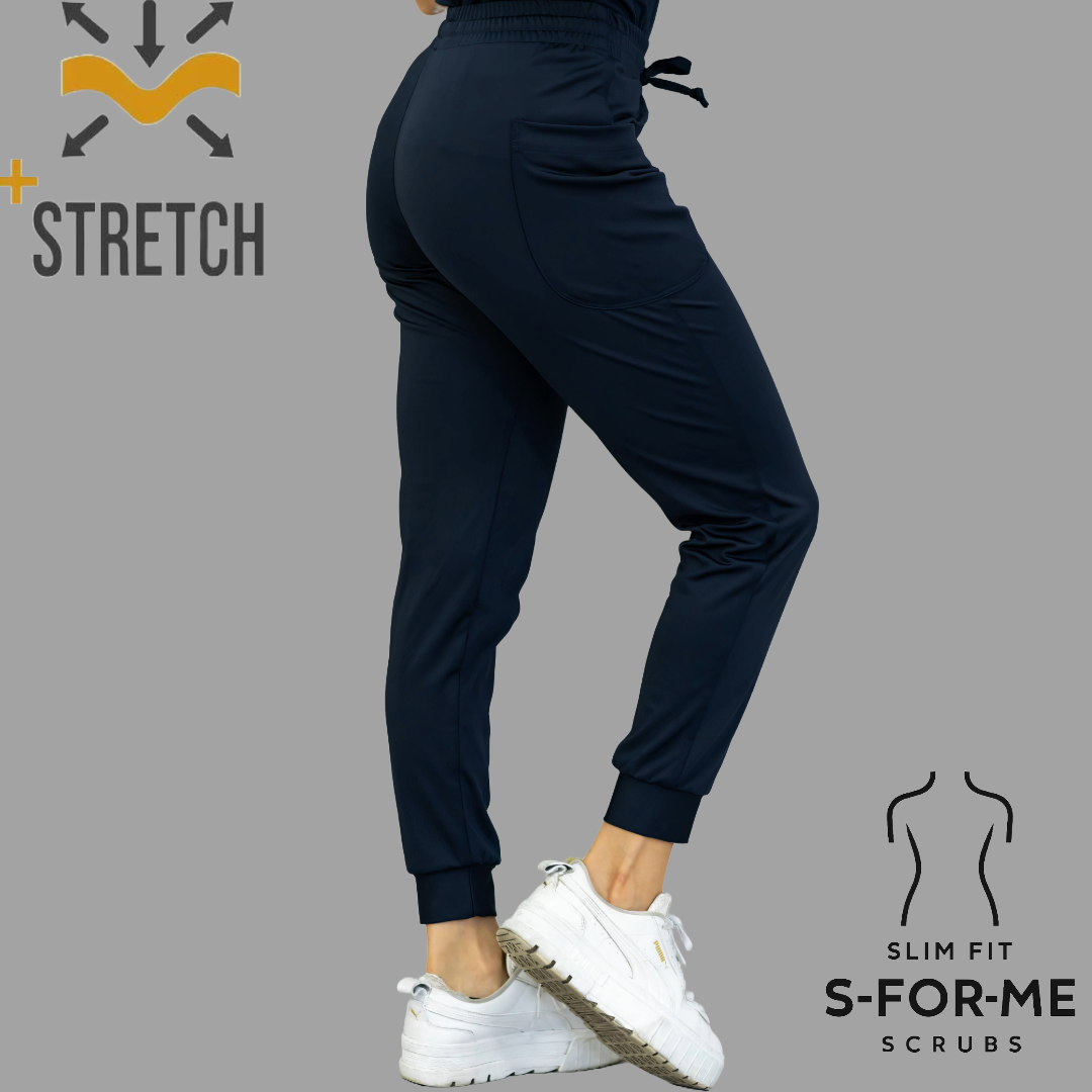 Jogger Quirúrgico Azul Marino Dama 902