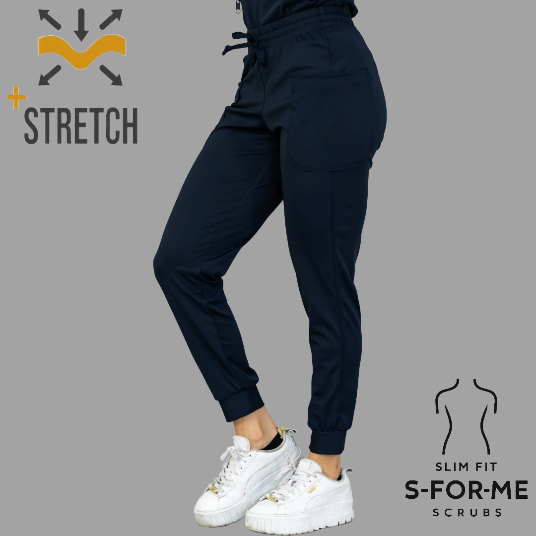 Jogger Quirúrgico Azul Marino Dama 902