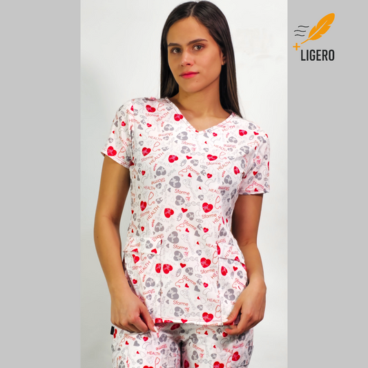 Filipina 600 Dama Health-Sforme, Scrubs Estampados
