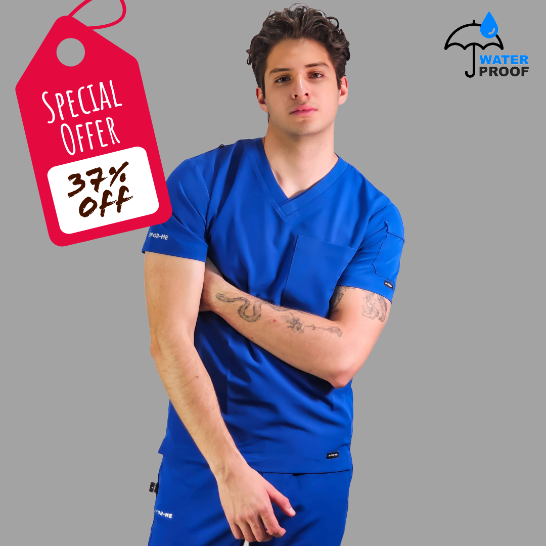 S-FOR-ME Scrubs Hombre Estilo 300 Antifluido