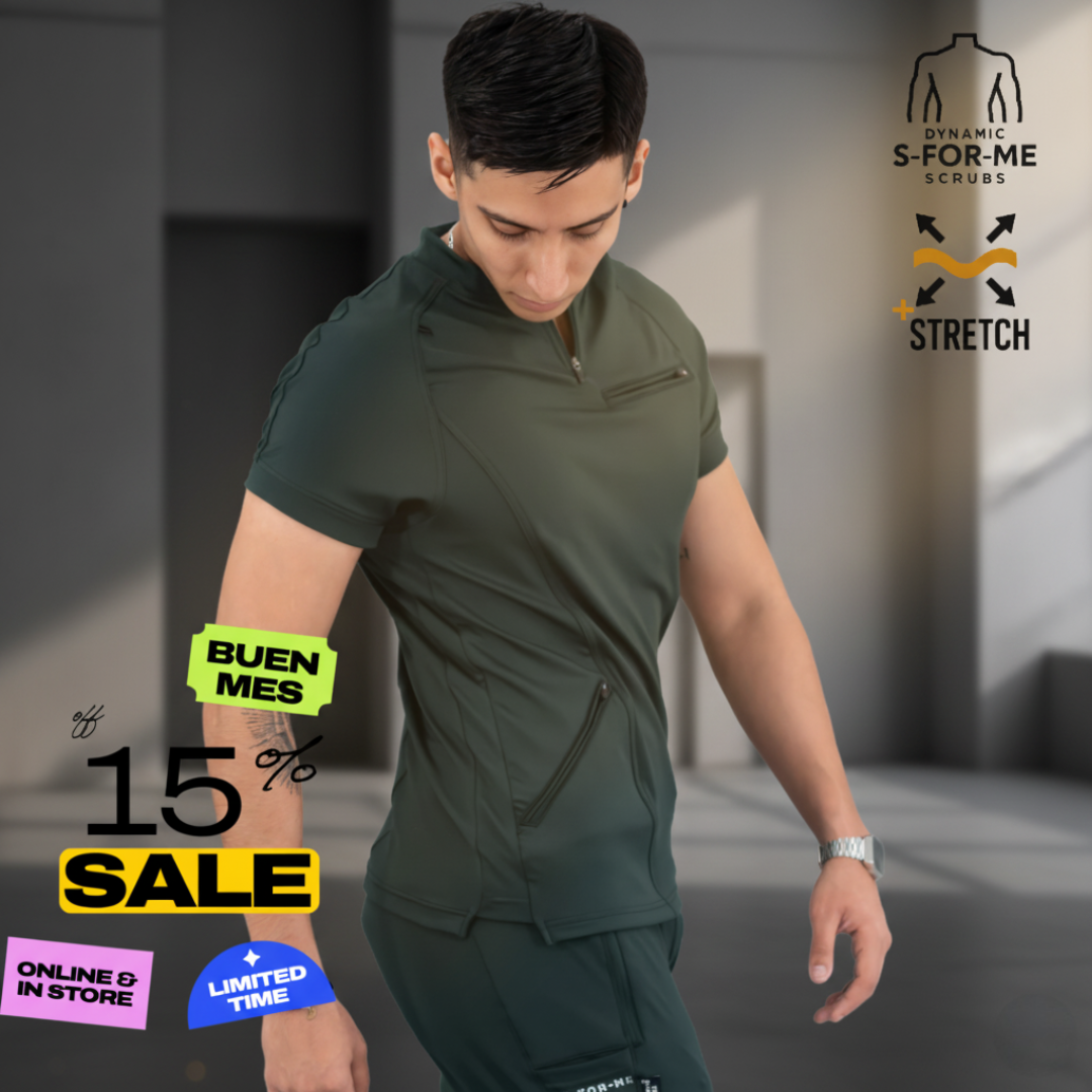 S-FOR-ME Scrubs Hombre 920 Super Stretch, Slim