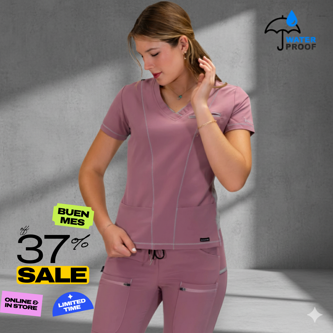 S-FOR-ME Scrubs Mujer Estilo 300 Antifluido
