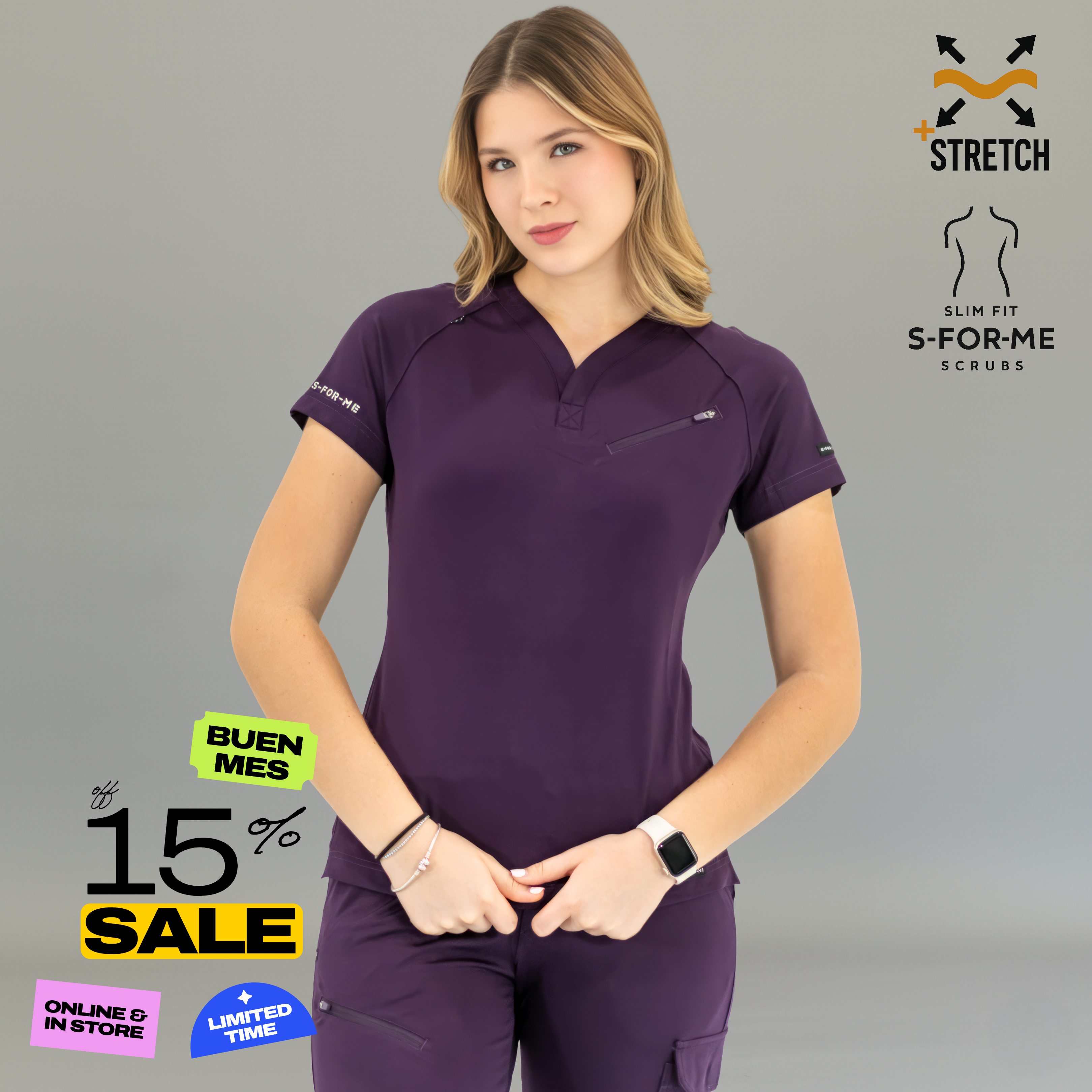 Scrubs 905 Super Stretch, Slim Fit
