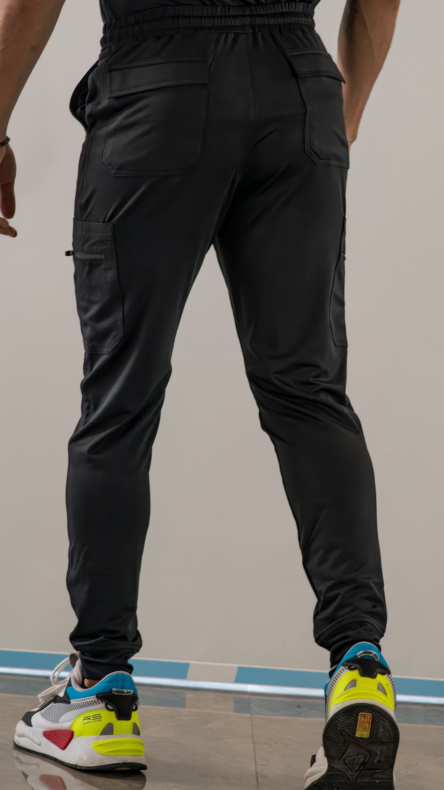 Jogger Quirurgico Hombre 901 Negro Super Stretch