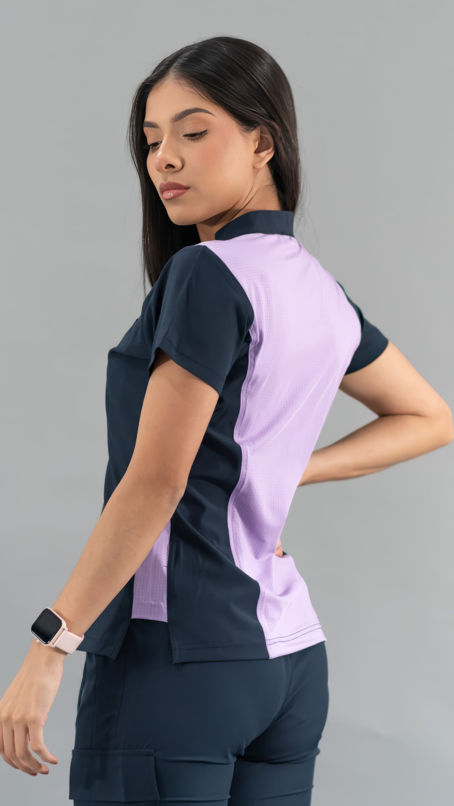 Filipina Quirúrgica Azul Mno/Lila Mujer, Scrubs 520