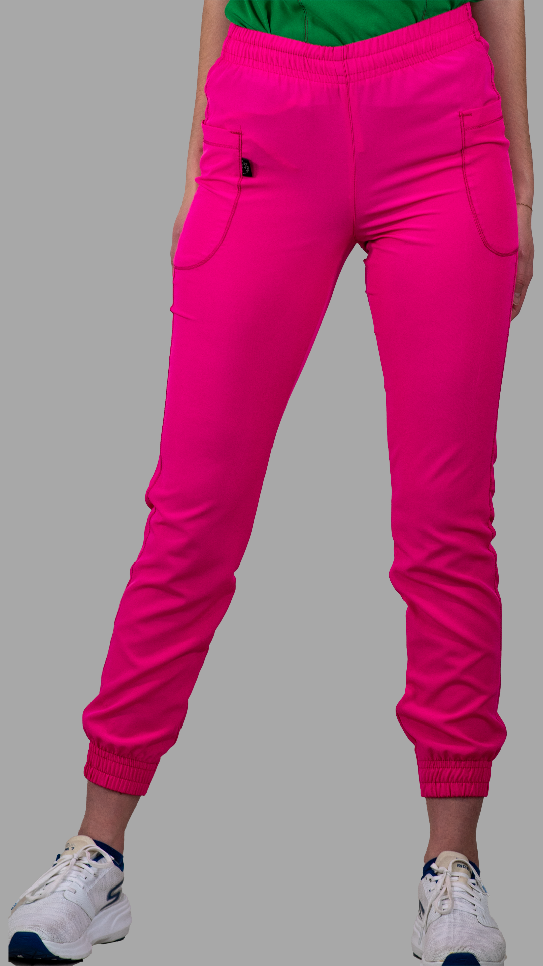 Jogger 2 Bolsas Mujer 401 Fucsia F.W