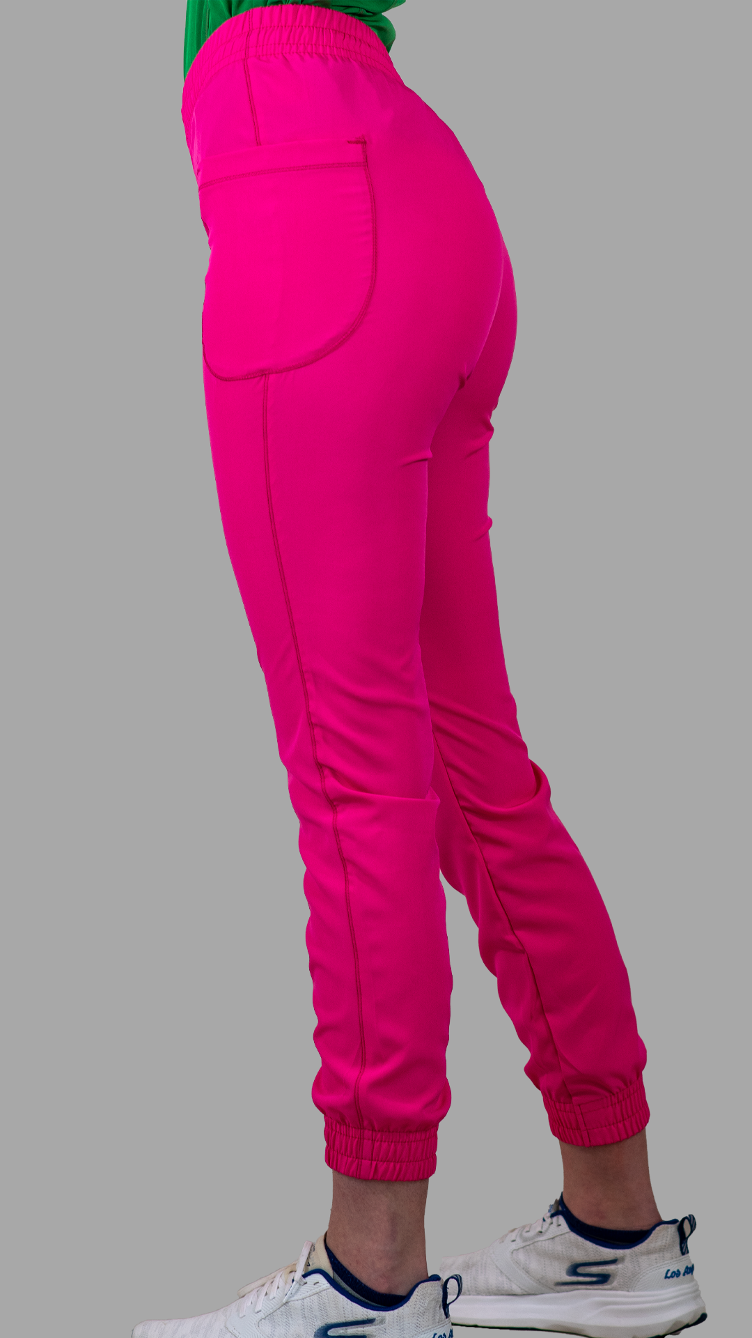 Jogger 2 Bolsas Mujer 401 Fucsia F.W