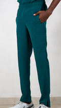 Pantalon Quirurgico Hombre 5 Bolsas Verde Botella F.W