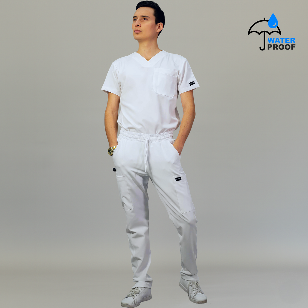 Conjunto Quirúrgico Hombre – Estilo 530 Blanco
