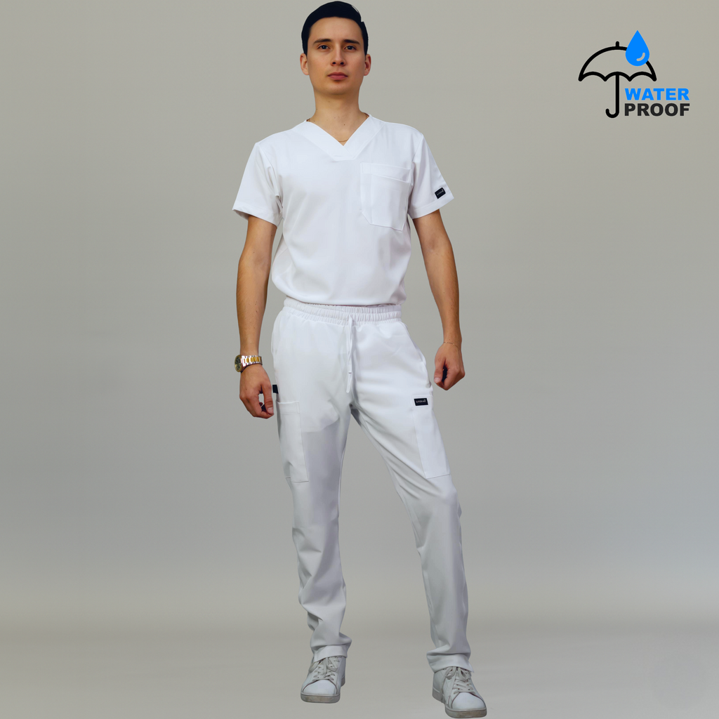 Conjunto Quirúrgico Hombre – Estilo 530 Blanco