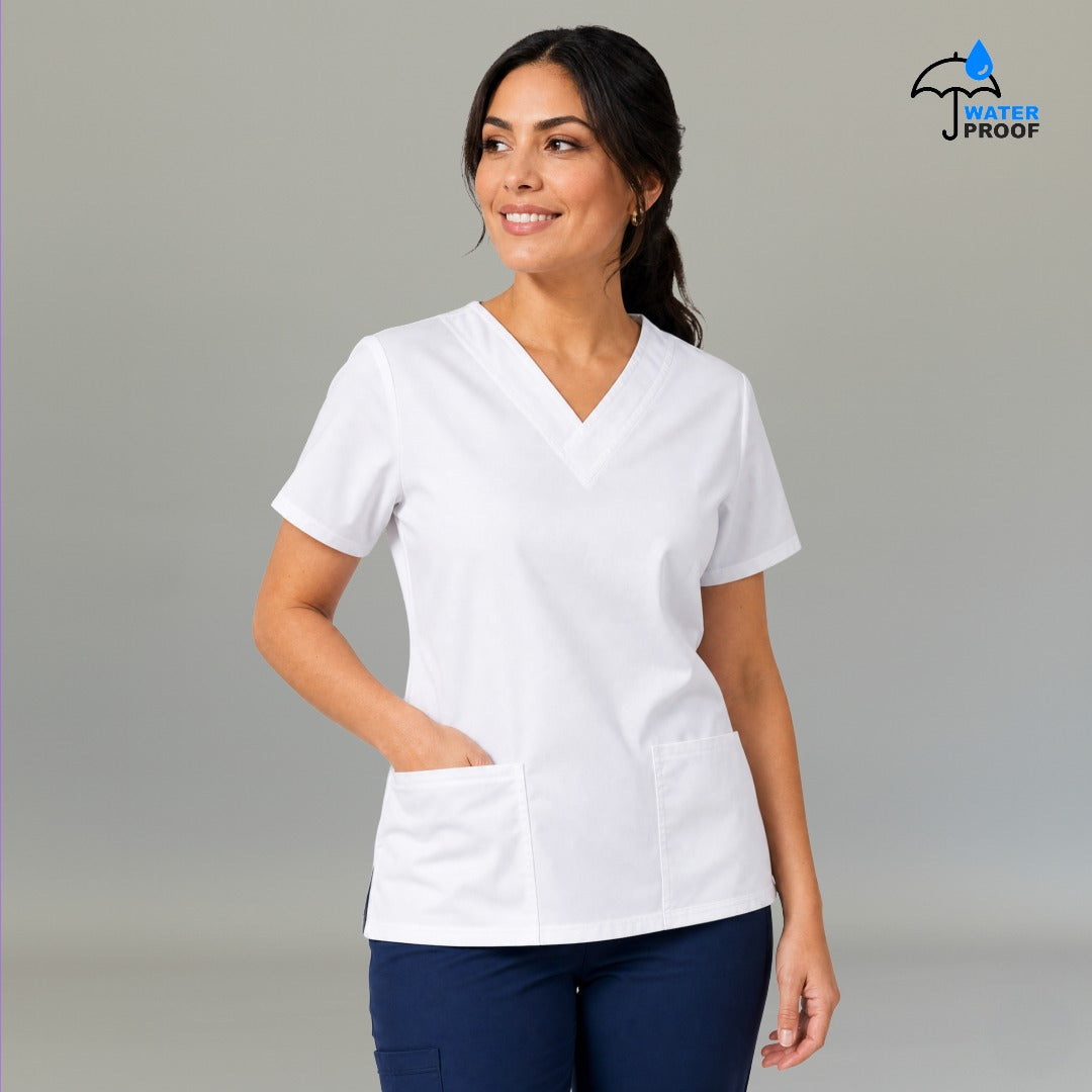 Filipina 502 Quirúrgica Mujer FW Blanca Antifluido