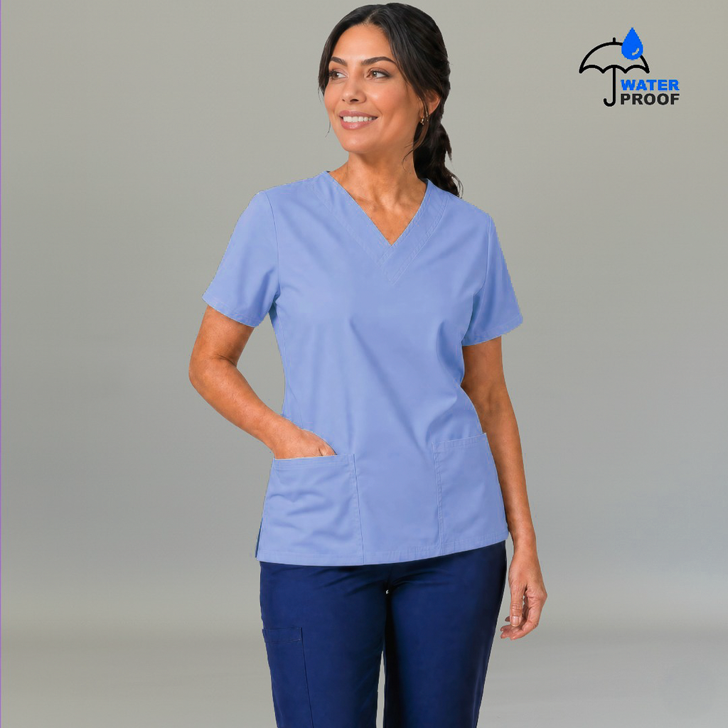 Filipina 502 Quirúrgica Mujer Azul Plumbago Antifluido FW
