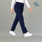 Pantalón 502 Pierna Amplia Quirúrgico Mujer Azul Marino Antifluido Relaxed
