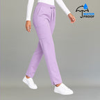 Pantalón 502  Pierna Amplia Quirúrgico Mujer Lila Antifluido Relaxed