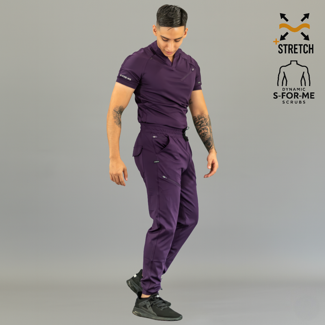 Filipina Quirúrgica Super Stretch Uva Hombre, Scrubs 905