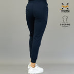 Scrub pants azul marino mujer estilo 902 uniformes quirúrgicos Sandel Medica