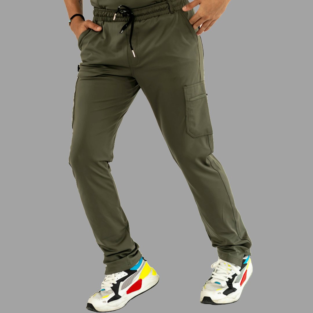 Men's Pants 930 Olive Green Super Stretch, Scrubs 930