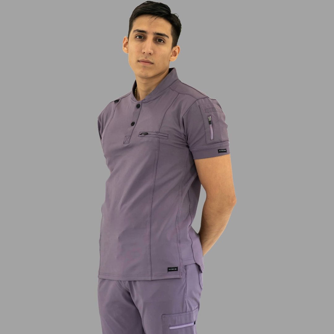 Men's Top 930 Light Purple Super Stretch, Scrubs 930