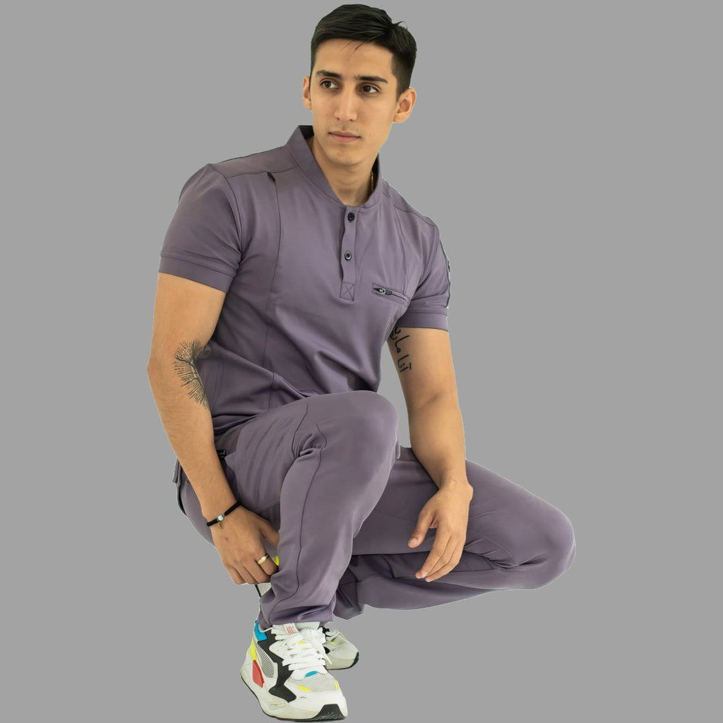 Men's Top 930 Light Purple Super Stretch, Scrubs 930
