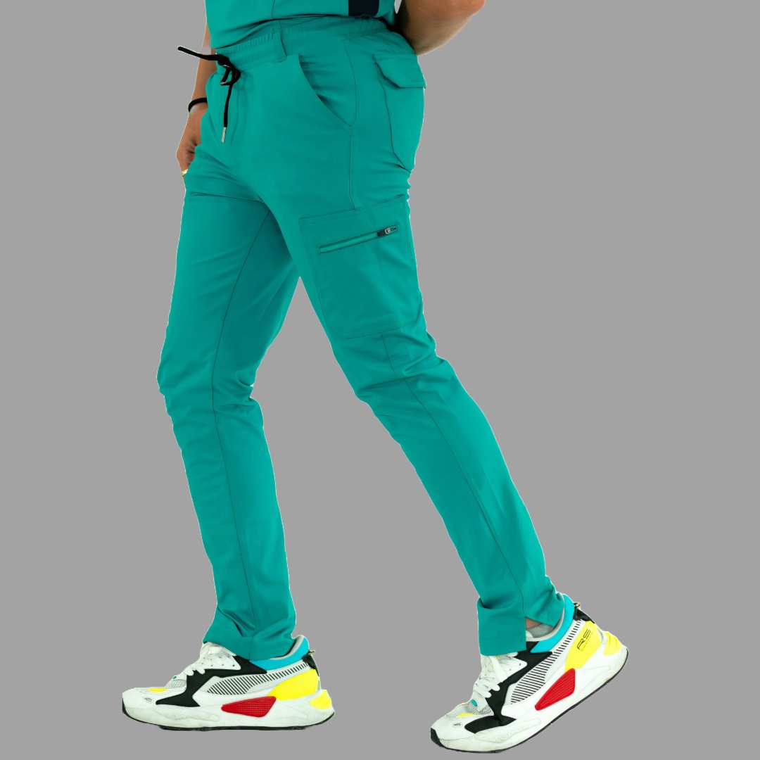 Men's Pants 930 Teal Green Super Stretch, Scrubs 930