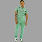 Men's Top 930 Brook Green - Maroon Super Stretch, Scrubs 930
