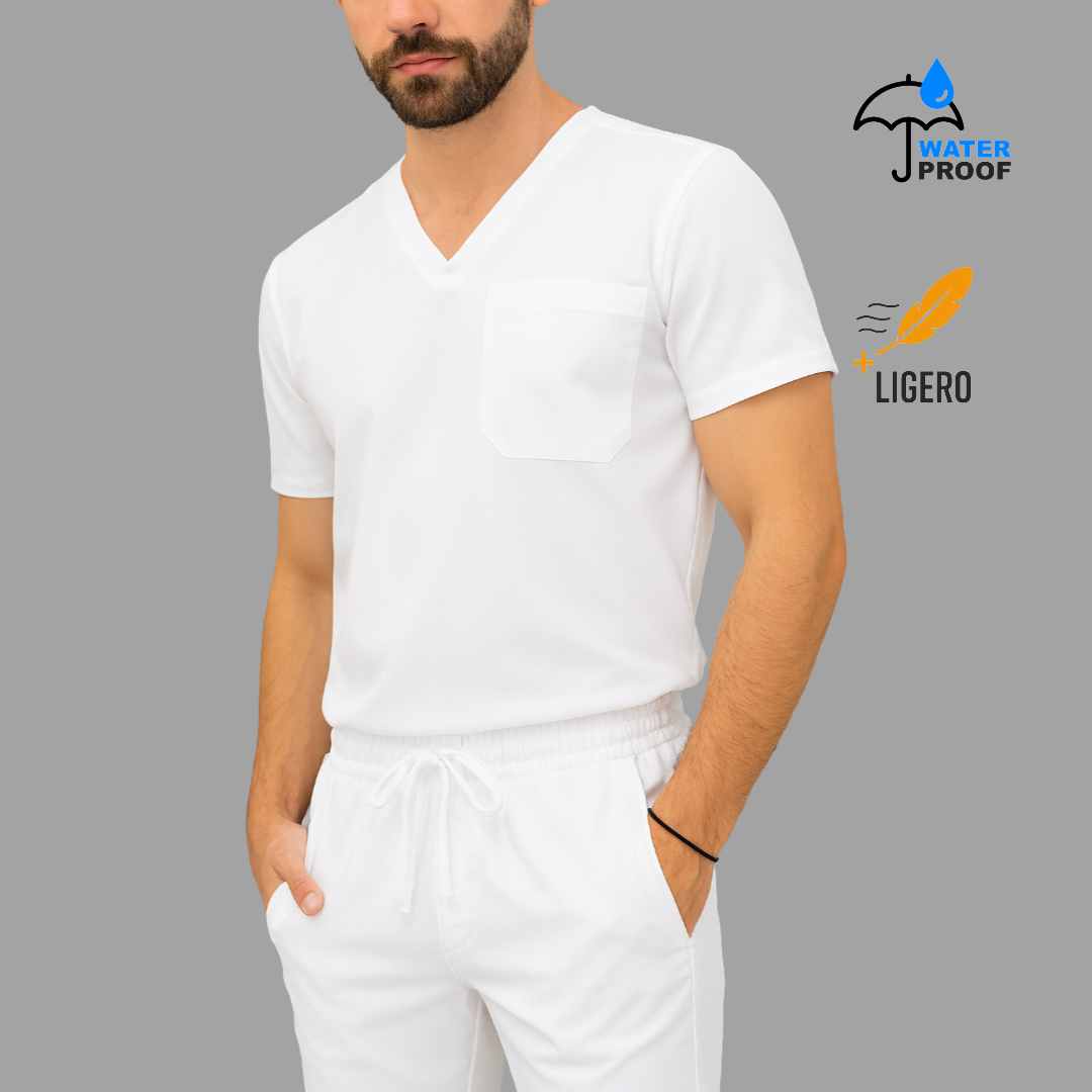 Filipina Hombre 530 Quirúrgica Blanco, Scrubs 530