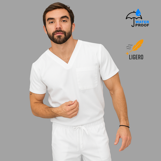 Filipina Hombre 530 Quirúrgica Blanco, Scrubs 530