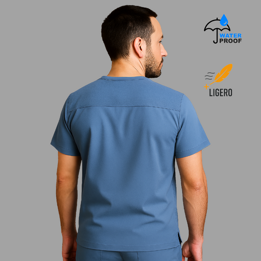 Filipina Hombre 530 Quirúrgica Azul Plumbago, Scrubs 530