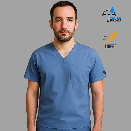 Filipina Hombre 530 Quirúrgica Azul Plumbago, Scrubs 530