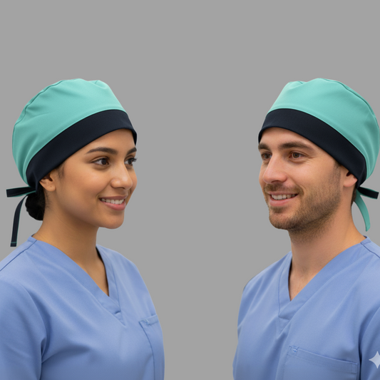 Gorro Quirúrgico Azul Agua Unisex