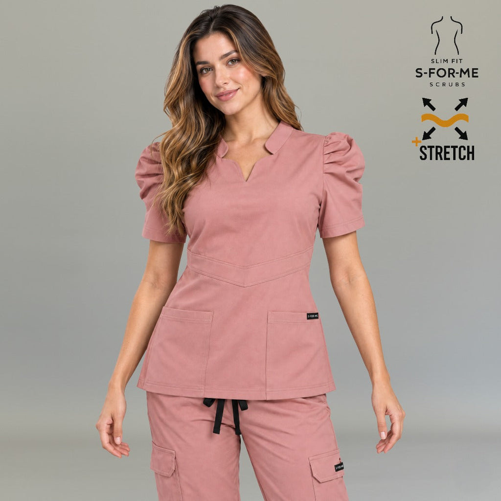 Filipina Quirúrgica Mujer 940 Rosa Palo Super Stretch — vista 3 de 5