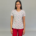 Filipina de Scrubs 600 Dama Estampado Paw/Huellas