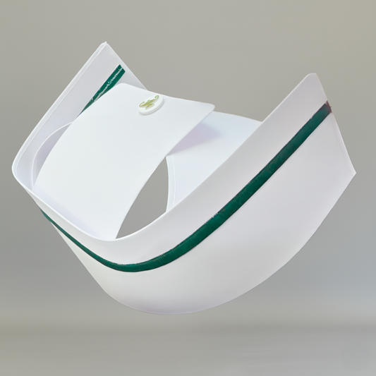 Cofia Blanca D'Princesa Mod 2000 Tela Enfermeria General Verde