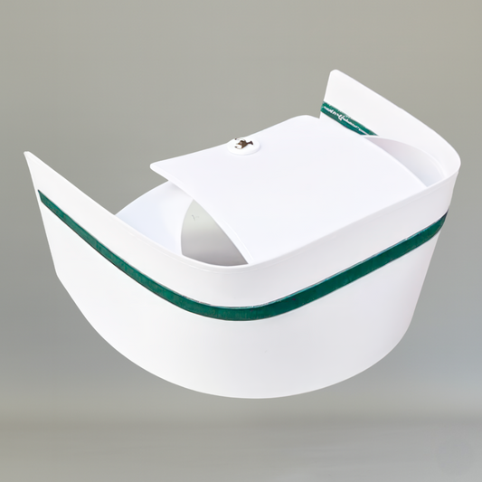 Cofia Blanca D'Princesa Mod 2000 Tela Enfermeria General Verde