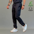 jogger bamboo hombre 510 negro vista frontal Sandel Medica