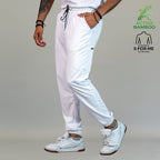 jogger bamboo hombre 510 blanco vista frontal Sandel Medica