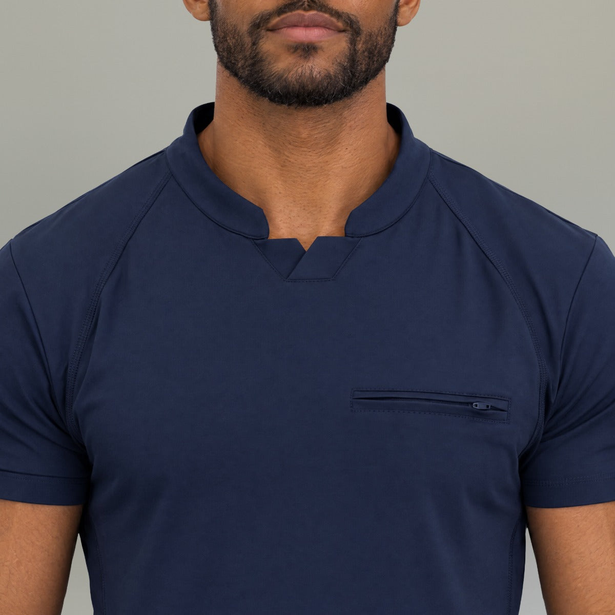 Filipina Quirúrgica Azul Marino Hombre Super Stretch 910
