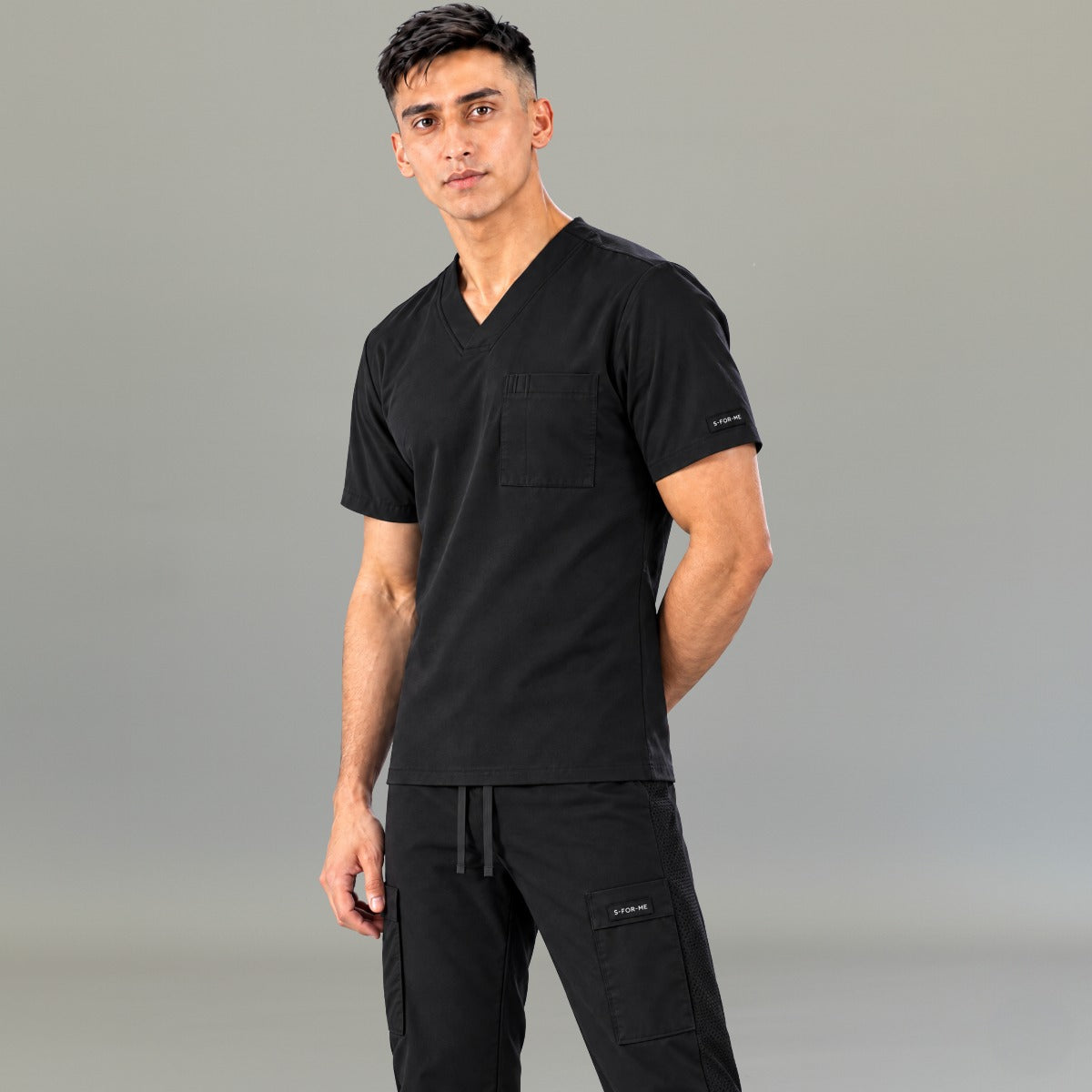 Filipina Hombre 530 Quirúrgica Negra, Scrubs 530