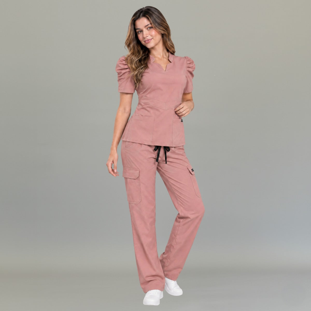 Filipina Quirúrgica Mujer 940 Rosa Palo Super Stretch — vista 4 de 5