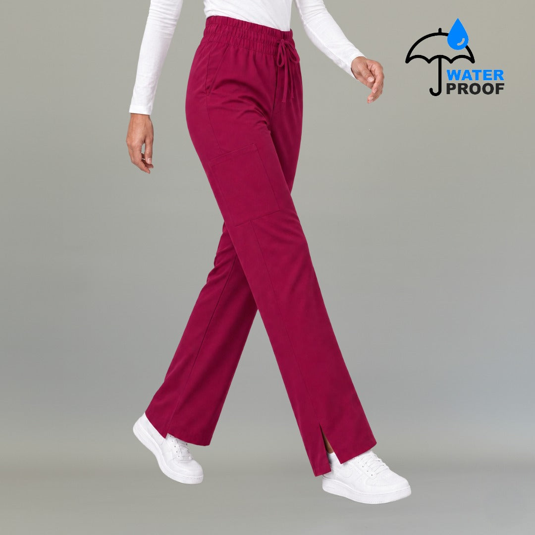 Pantalón 502 Pierna Amplia Quirúrgico Mujer Bugambilia Antifluido Relaxed