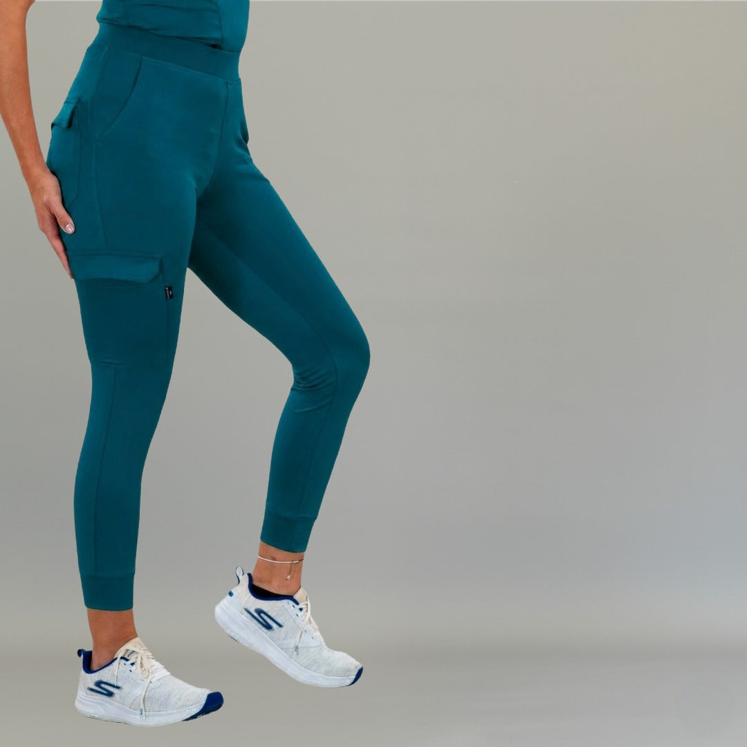 Jogger Quirúrgico, Mujer Azul Corsair Super Stretch, Scrubs 901 — vista principal