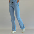 Pantalón quirúrgico 915 mujer plumbago acampanado Super Stretch - Sandel Médica
