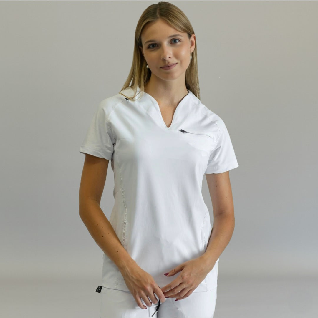filipina quirurgica 915 mujer blanco super stretch frente sandel medica