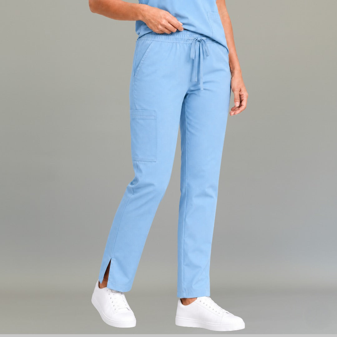 Pantalón Azul Cielo 502 Pierna Amplia Quirúrgico Mujer Relaxed