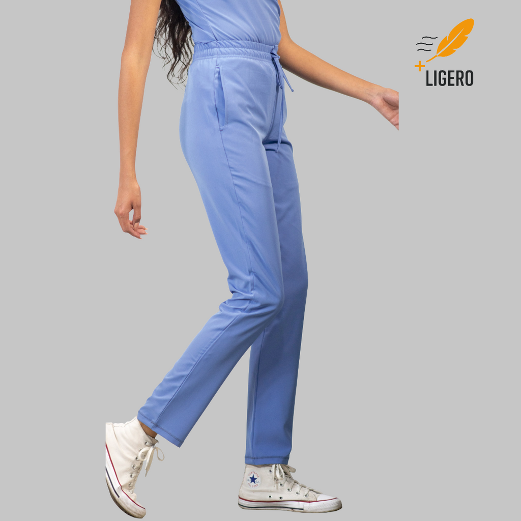 Pantalón 2 Bolsas Azul Francia Mujer F.W, Scrubs 600