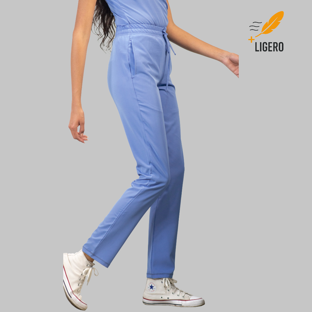 Pantalón 2 Bolsas Azul Francia Mujer F.W, Scrubs 600