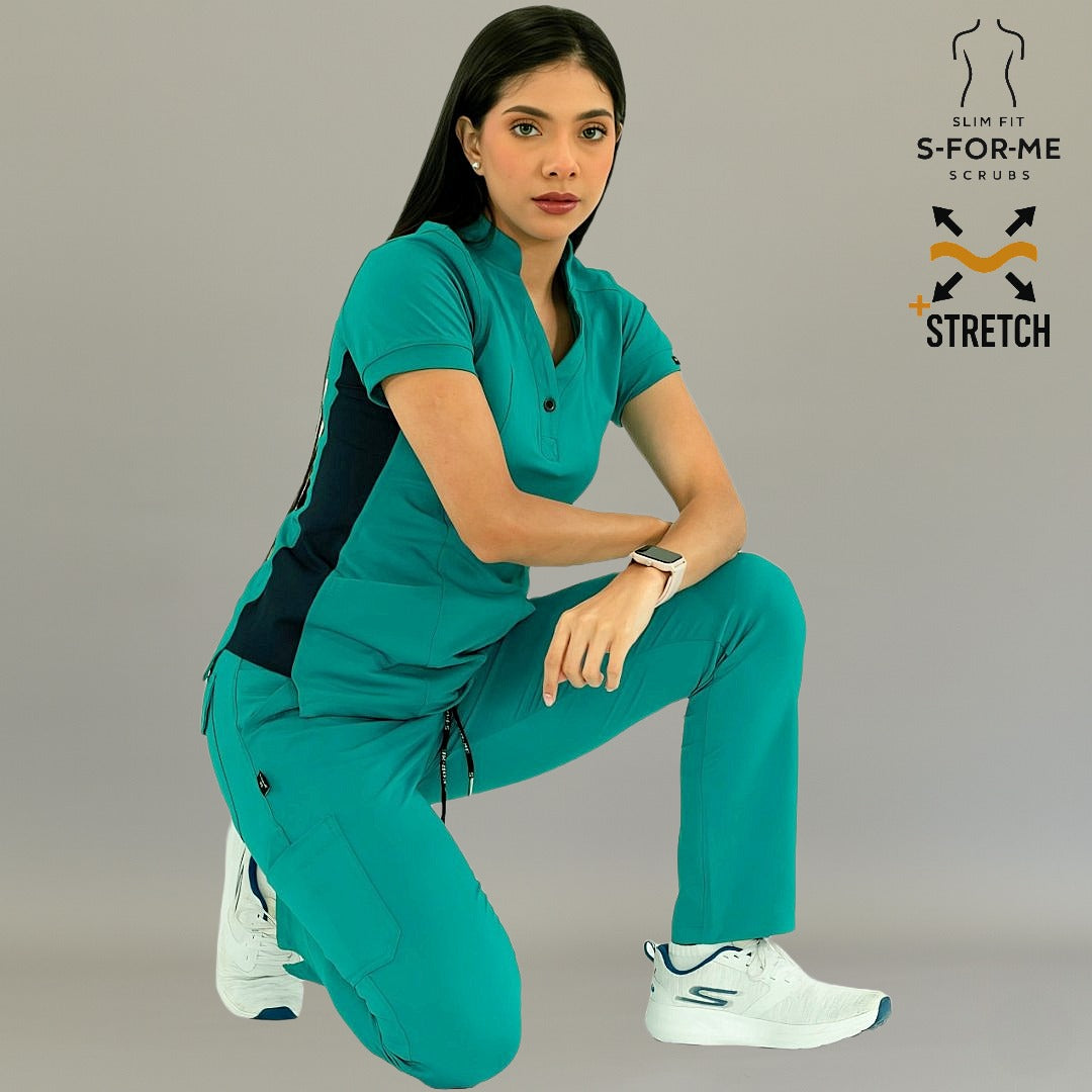 Pantalón Médico Quirúrgico para Mujer 930 Color Teal Superstretch