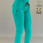 Pantalón Médico Quirúrgico para Mujer 930 Color Teal Superstretch