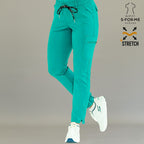 Pantalón Médico Quirúrgico para Mujer 930 Color Teal Superstretch